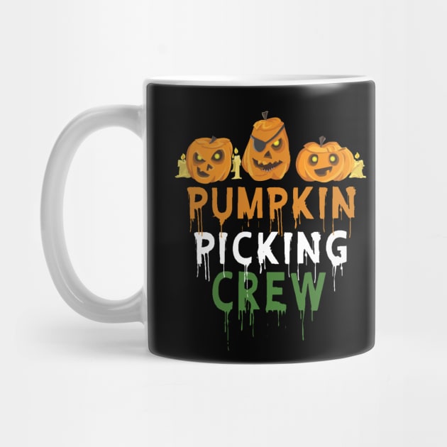 pumpkin picking crew by BuzzTeeStore